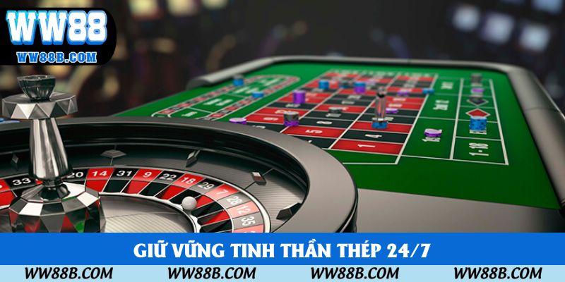 Giữ vững tinh thần thép 24/7