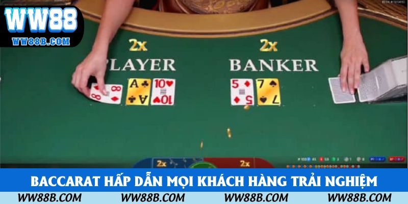 Baccarat hấp dẫn mọi khách hàng trải nghiệm Baccarat hấp dẫn mọi khách hàng trải nghiệm