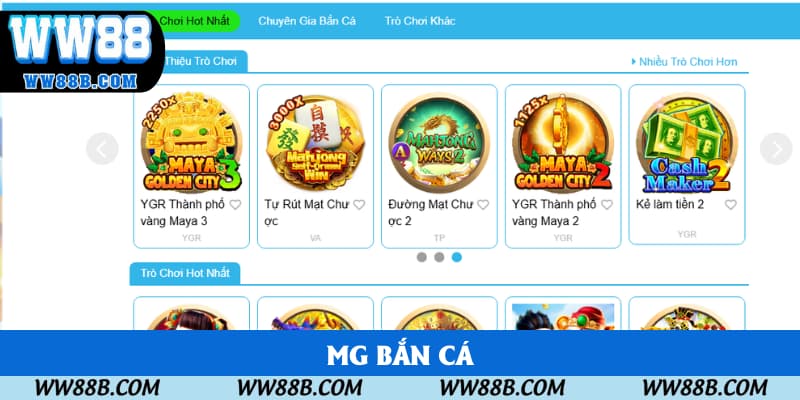 MG Bắn Cá - Nơi Ngư Thủ Tỏa Sáng Với Những Cú Săn Vàng